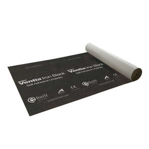 Ventia 1500mm x 50m 75m² Iron Black Self-Adhesive Roof & Wall Underlay