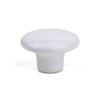 Sylvan White Ceramic Door Knob
