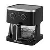 Devanti 4.5L Glass Air Fryer Knob Control Electric Cooker Black