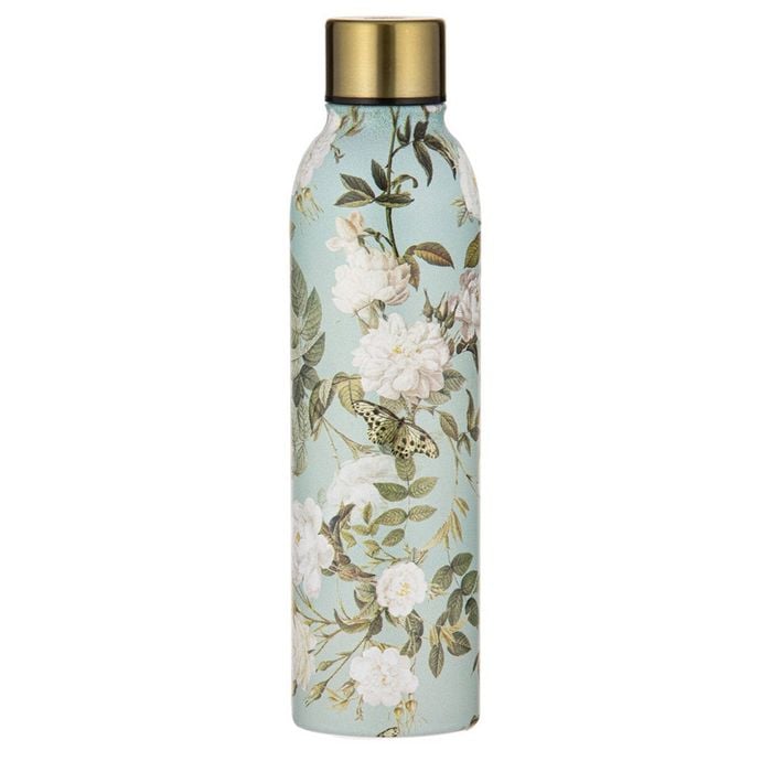 Ashdene Elegant Rose Stainless Steel 500ml Drink Bottle - Mint