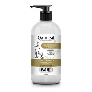Wahl Oatmeal Shampoo Concentrate Moisturises Dry Skin for Dogs 300ml