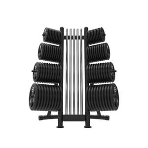Smai Pump Set - 440kg With Storage Rack (10 Sets) - Black