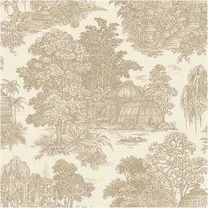Blenheim Cream, Wallpaper 10.05m x 53cm Wallpaper Boutique