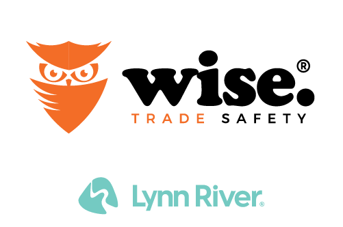 Logo of Lynn river wise in orange
