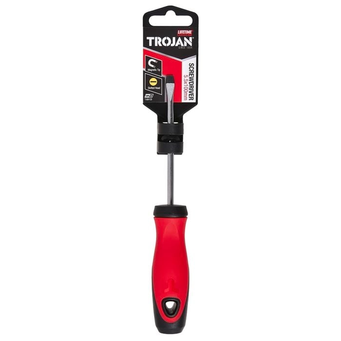 Trojan 100mm No.5 Slotted Head Screwdriver