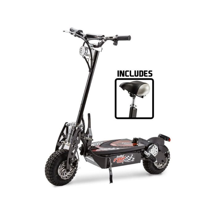 BULLET RPZ1600 Series 1000W Electric Scooter 48V - Turbo w/ LED for Adults/Child