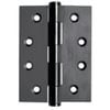 Austyle 100 x 75 x 2.5mm Matt Black Stainless Steel Removable Pin Hinge
