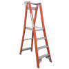 INDALEX 1.2m Industrial Fibreglass 180KG Pro Series Platform Ladder