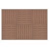 Good Times Decking 200-365mm (High) 2288 x 3432mm Ekodeck Leatherwood 6 Module Kit
