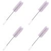 4PK Appetito Large All Purpose Bottle Brush Home Kitchen Cooking White