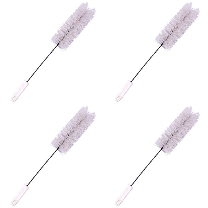 4PK Appetito Large All Purpose Bottle Brush Home Kitchen Cooking White