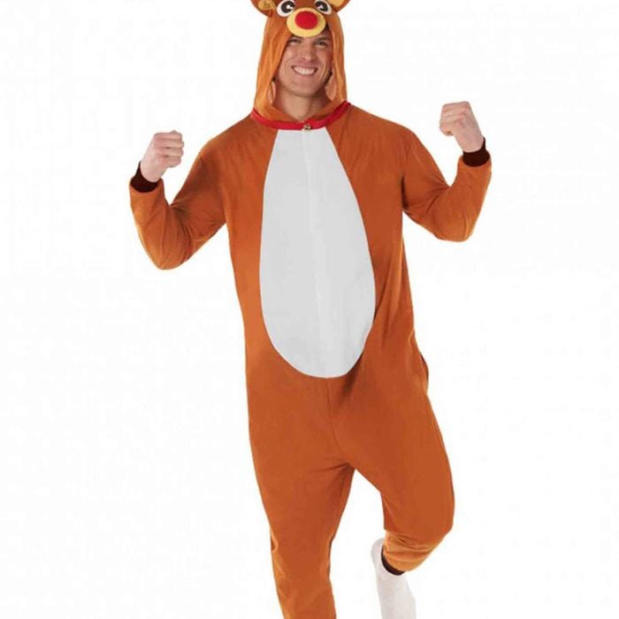 Rudolph The Reindeer Mens Plus Size Christmas Costume - Xlarge