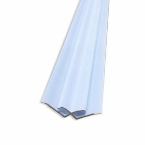 Slimline 3.1mm x 2.4m White Internal Corner