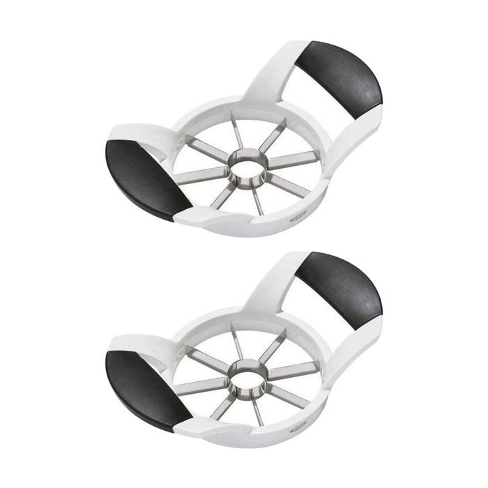 2x Oxo Good Grips Stainless Steel Apple Divider Fruit/Produce Chopper/Slicer WH