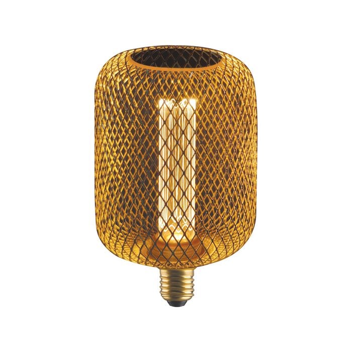 Verve Design LED 130lm Vintage Metal Mesh Decorative 35W Globe