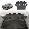 AUSGO Third Row Floor Mat for LEXUS LX Series LX500d LX600 7-Seat 2021-Onwards Car Liner Mat