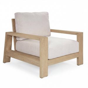 Stud 1 Seater Outdoor Sofa Lounge Chair White Wash
