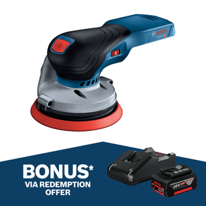 Bosch 18V Professional Brushless Random Orbital Sander - Skin Only
