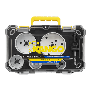 Kango 6-Piece Bi-Metal Plumber Hole Saw Set