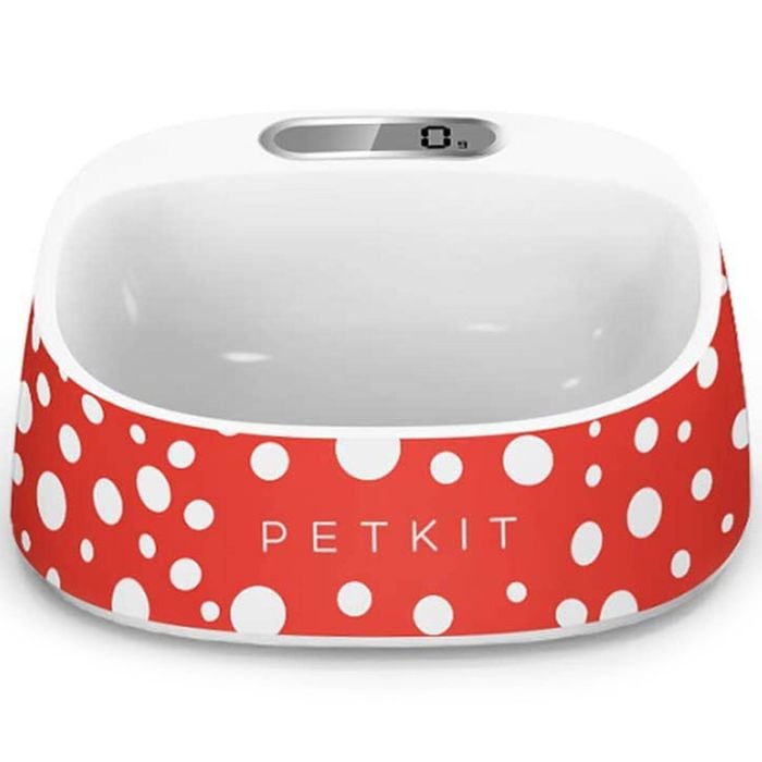 Petkit Smart Digital Pet Antibacterial Bowl Scale Polka Dot Print