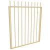 ProtectorAl 975 W x 1200mm H Primrose Aluminium Picket Top Pool Gate