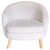 SK Designer Living | Luna Tub Accent Chair - Light Greige 108
