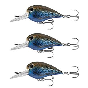 3x 13 Fishing 50mm Gordito Crankbait Fishing Lures - Old Gregg