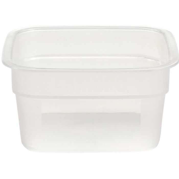 Cambro Container Fresh Pro Mini Square Polypropylene Translucent 473ml Food Storage Kitchen Organizer