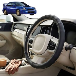 Australian Goose Steering Wheel Cover for Subaru WRX 2000 - 2007 Circle Black
