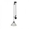 Amonson Lighting Industrial Pulley Single Pendant Light