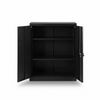 Artiss 100cm Steel Locker Cabinet Filing Mental Storage Adjustable Shelves Black
