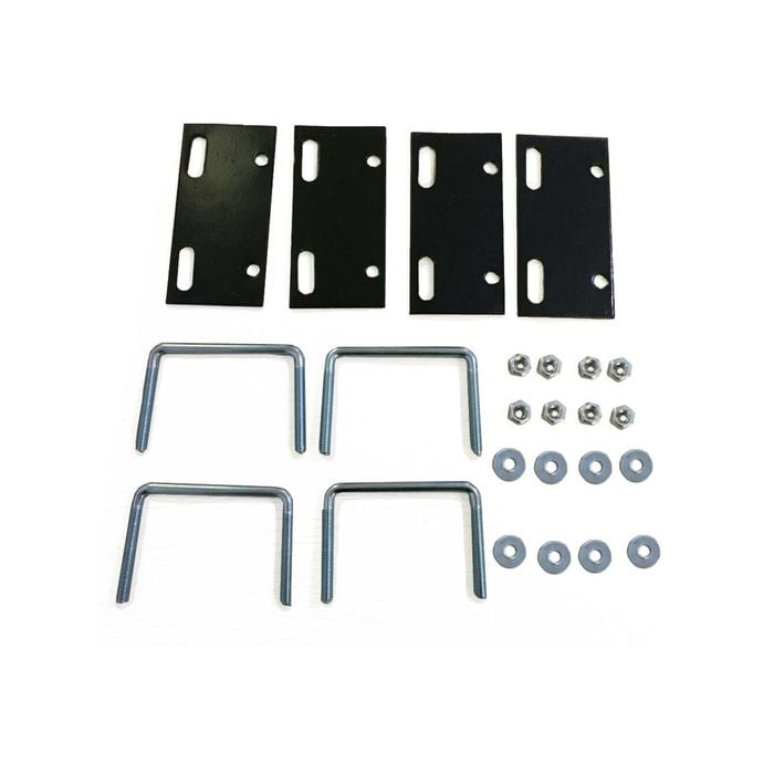 Elora U Locks Brackets Bolts for Car Roof Rack Rails Cross Bars Vehicle Basket