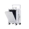 AIRWAY Voyager Carry - 20 Inch Aluminium Carry-On Luggage 40L - White