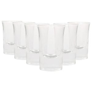 Tall Shot Glasses - 25ml - Clear - Pack of 6