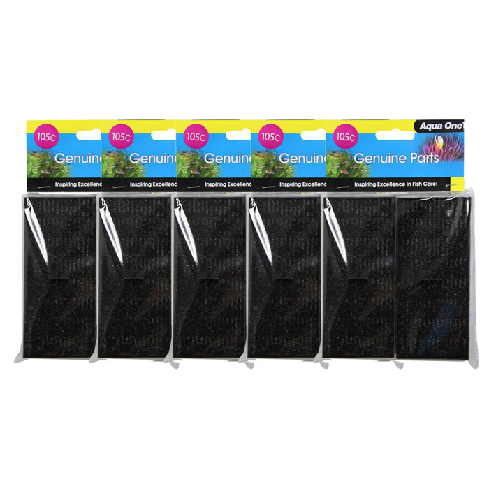 Aqua One EcoStyle 42/47 Carbon Cartridge 105c BULK BUY  5pk (25105c)