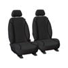 Sperling Tradies Canvas Front Black Seat Covers - Hilux 2005-2015