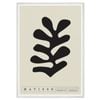 Galrie Henri Matisse Bold Black Cutout Art Print Modern Minimalist Decor, White Frame, A4 21 x 30cm (8 x 12inch)