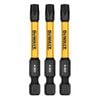 DeWALT FLEXTORQ 57mm TX30 Screwdriver Bit DWAF2TX30IR3 - 3 Pack
