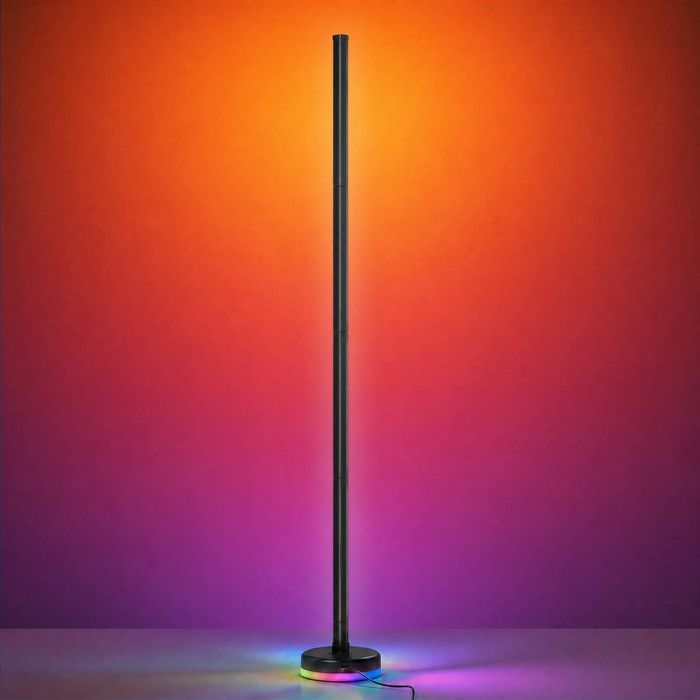 Ufurniture RGB Floor Lamp Reading Light with APP and Remote Control,Music Sync Gaming Ambient Lighting Corner Lamp