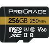 Prograde Digital 256gb Microsdxc Uhs-ii Memory Card W/adapter - 60 ( Gold )