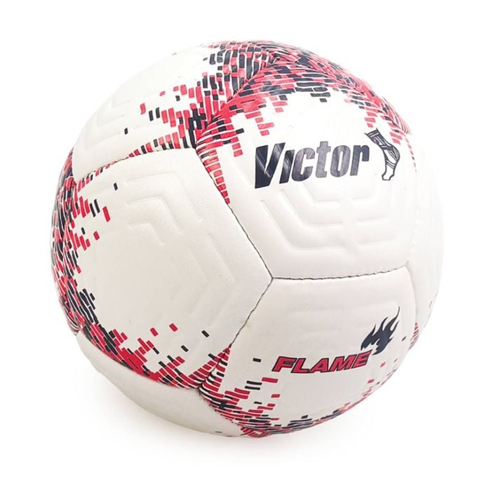 Victor Sports Flame Soccer Ball Size 5 Textured PVC Training