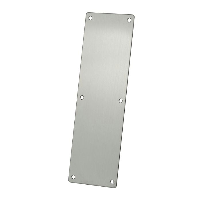 Sylvan 300 x 100 x 1.8mm Stainless Steel Plain Push Plate