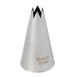 Schneider Star Piping Nozzle Stainless Steel 7mm Cake Decorating Pastry Baking