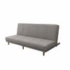 TOPONE 180CM Foldable Sofa Bed - Light Grey