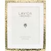 LVD Iron/Glass Dimple Picture/Photo Frame 8x10 20.5x1.5x25.5cm Gold