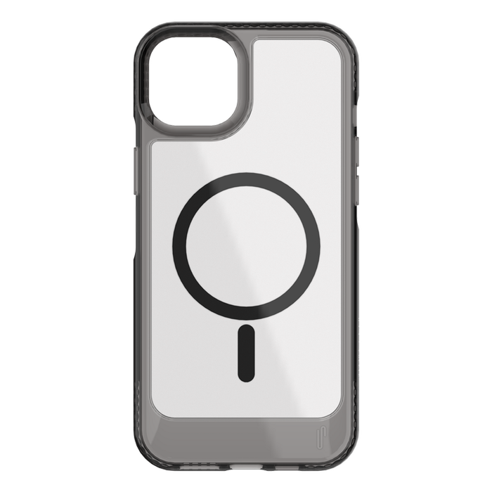 Ur U-model Bumper Clear Case For Iphone 15 Plus [3m Drop Protection] - Black, Magsafe