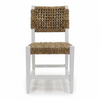 Genex Designs Oliver Coastal Dining Chair White