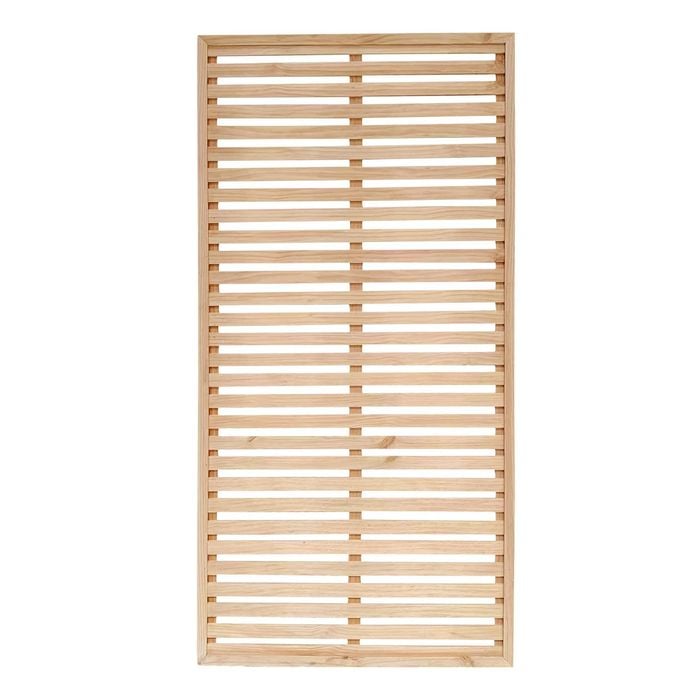 Lattice Makers 1800 x 900mm Framed Slat Screen