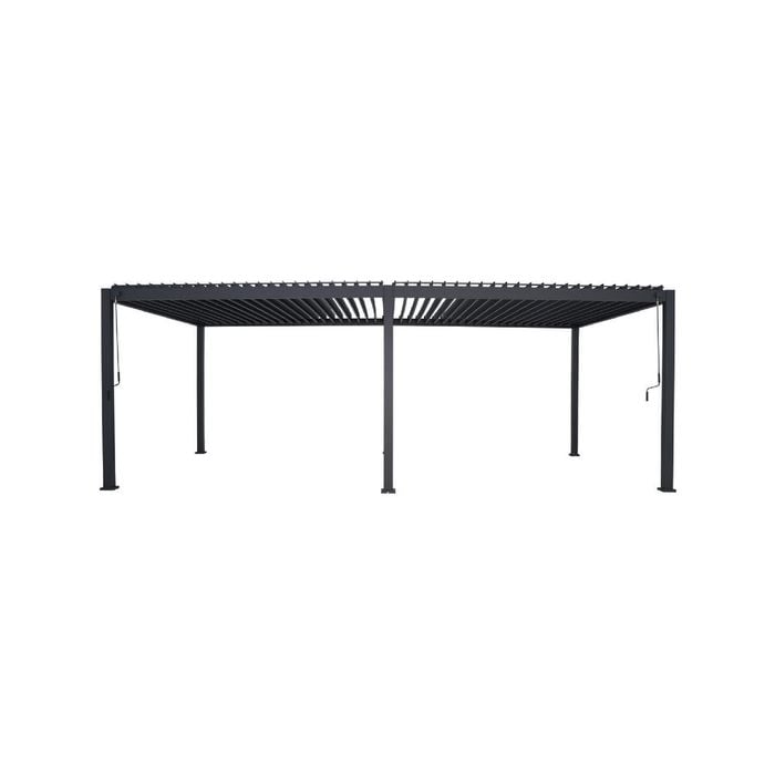 Coolaroo 3.6 x 7.2m Charcoal Fairhaven Gazebo