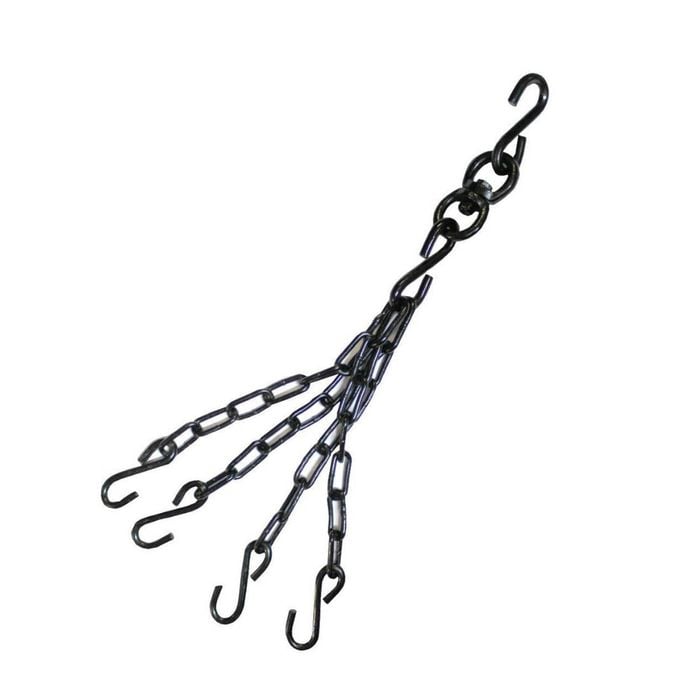 Smai Punch Bag - Swivel And Chain - Small 40kg Capacity - Silver